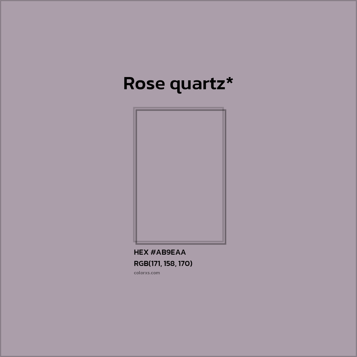 HEX #AB9EAA Color Name, Color Code, Palettes, Similar Paints, Images