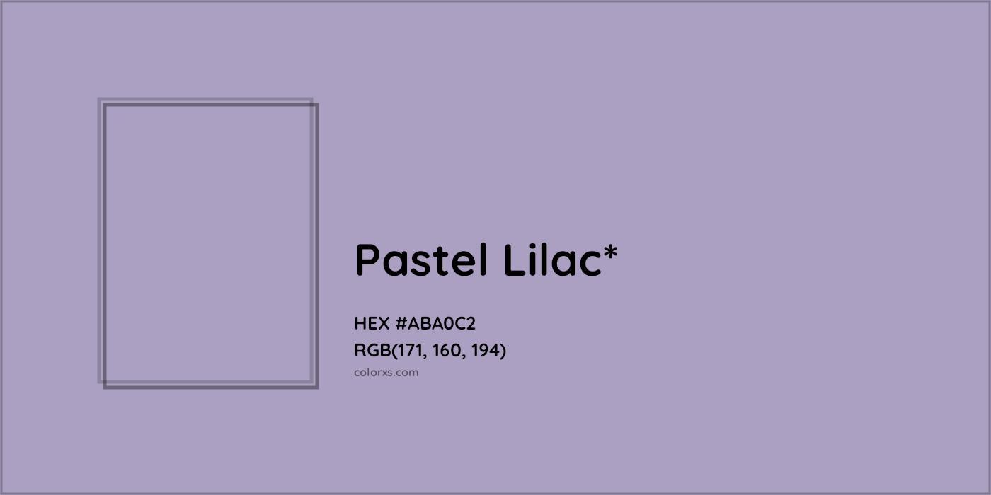 HEX #ABA0C2 Color Name, Color Code, Palettes, Similar Paints, Images