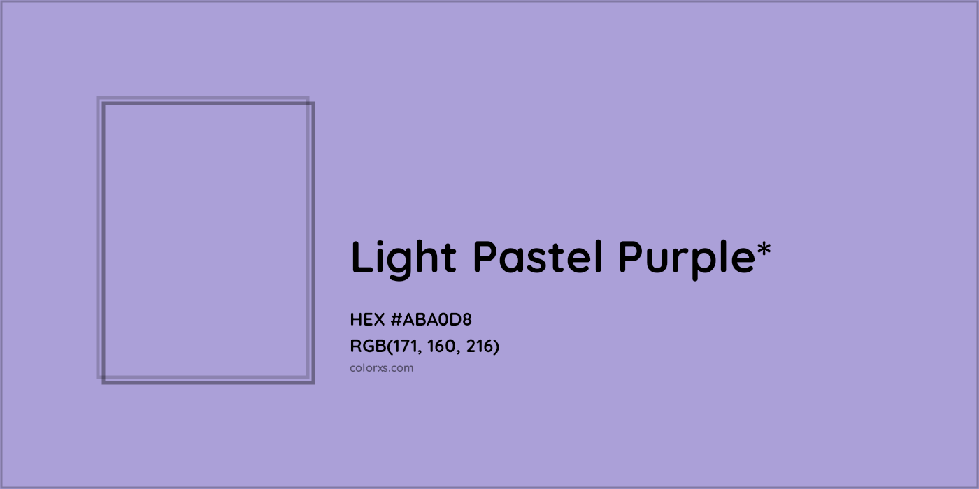 HEX #ABA0D8 Color Name, Color Code, Palettes, Similar Paints, Images