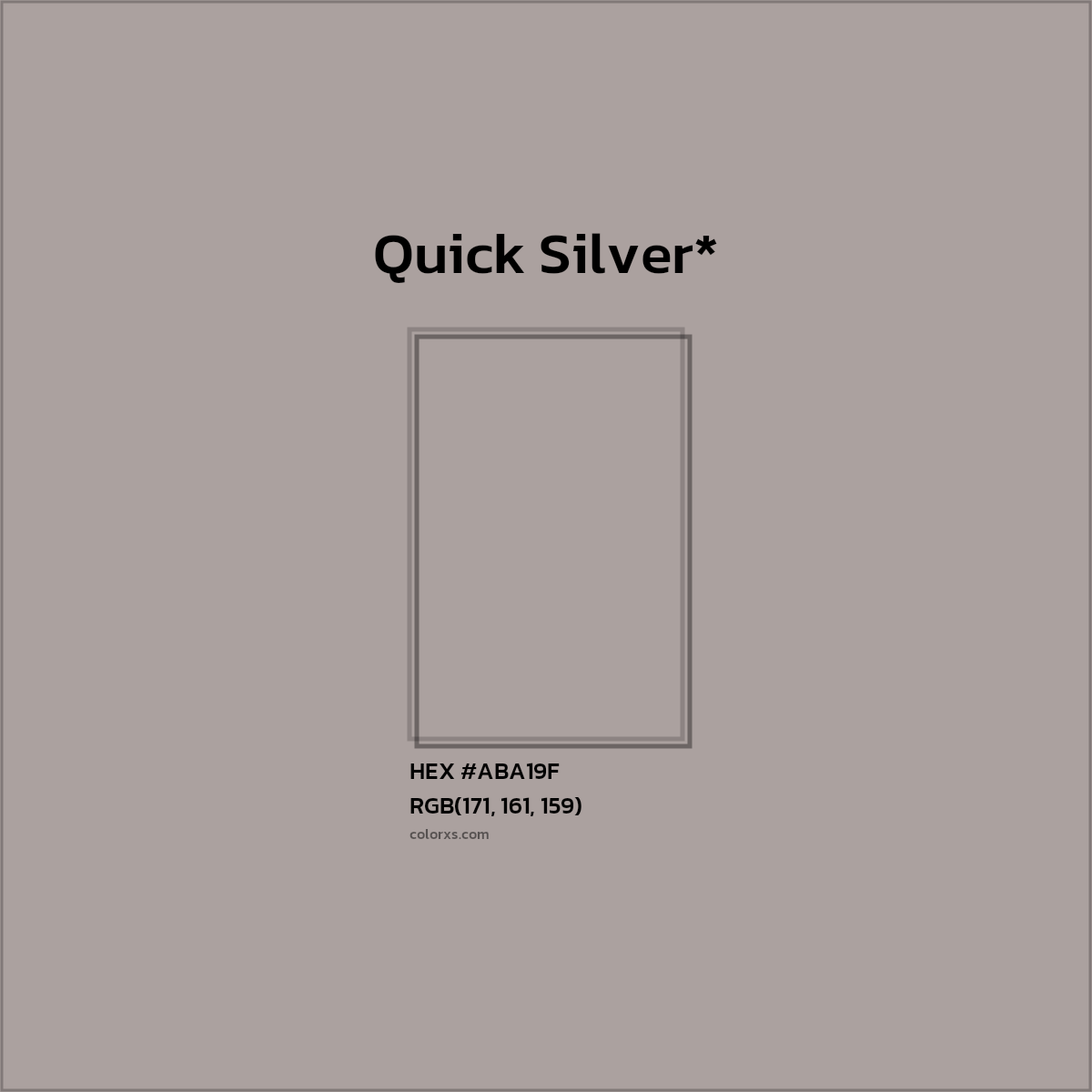 HEX #ABA19F Color Name, Color Code, Palettes, Similar Paints, Images