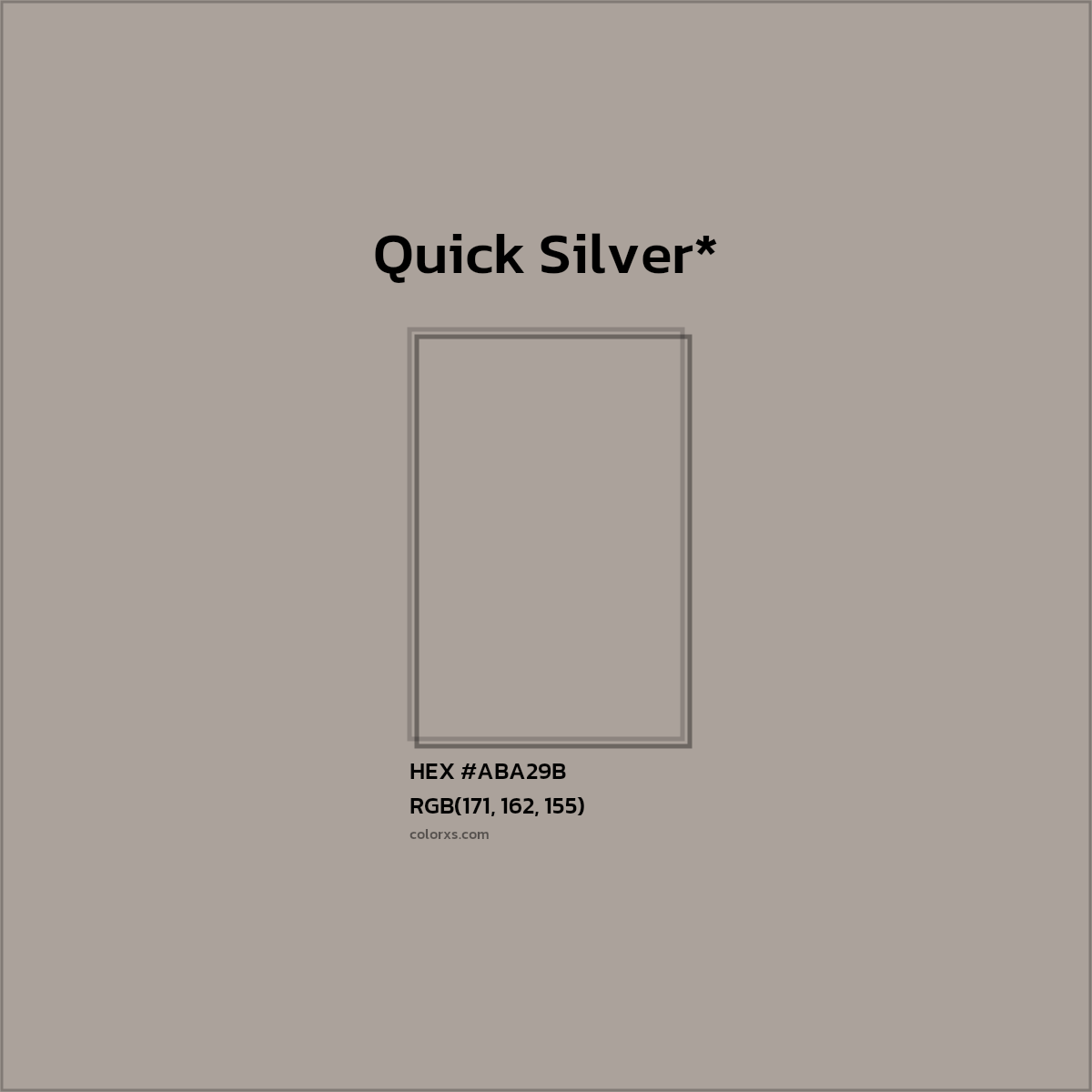 HEX #ABA29B Color Name, Color Code, Palettes, Similar Paints, Images