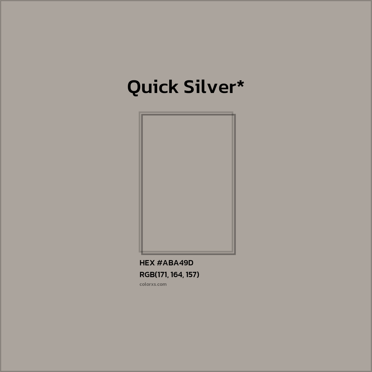 HEX #ABA49D Color Name, Color Code, Palettes, Similar Paints, Images