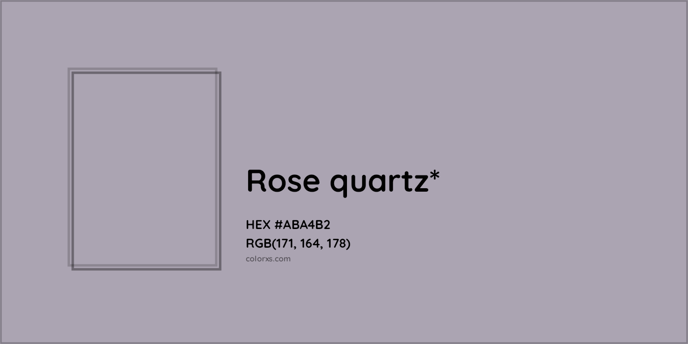 HEX #ABA4B2 Color Name, Color Code, Palettes, Similar Paints, Images