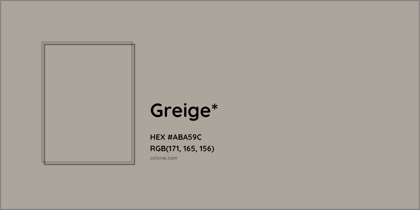 HEX #ABA59C Color Name, Color Code, Palettes, Similar Paints, Images