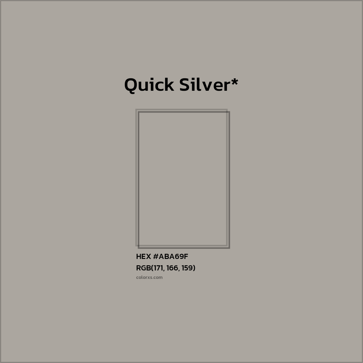 HEX #ABA69F Color Name, Color Code, Palettes, Similar Paints, Images