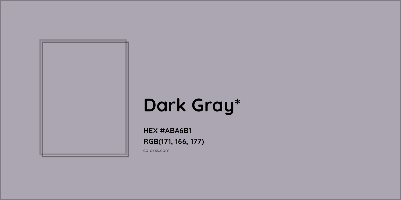 HEX #ABA6B1 Color Name, Color Code, Palettes, Similar Paints, Images