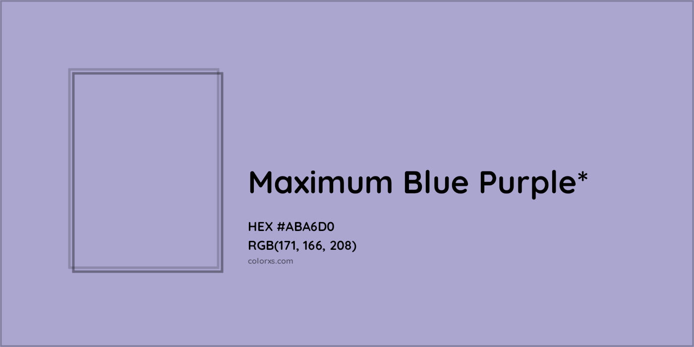 HEX #ABA6D0 Color Name, Color Code, Palettes, Similar Paints, Images