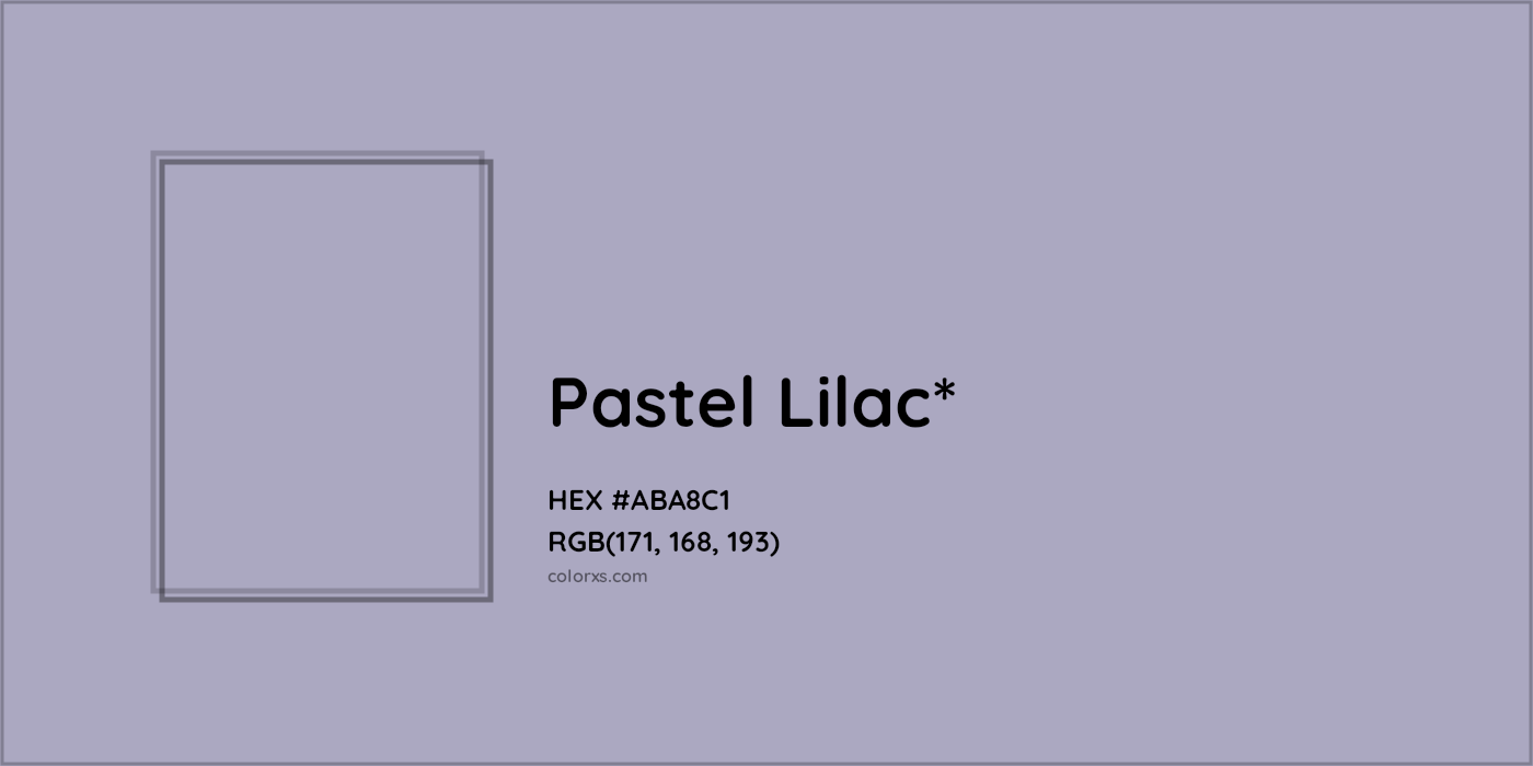 HEX #ABA8C1 Color Name, Color Code, Palettes, Similar Paints, Images