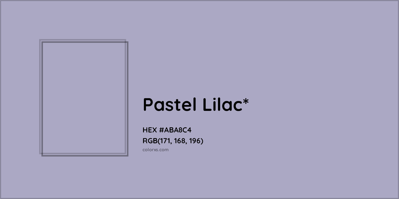 HEX #ABA8C4 Color Name, Color Code, Palettes, Similar Paints, Images