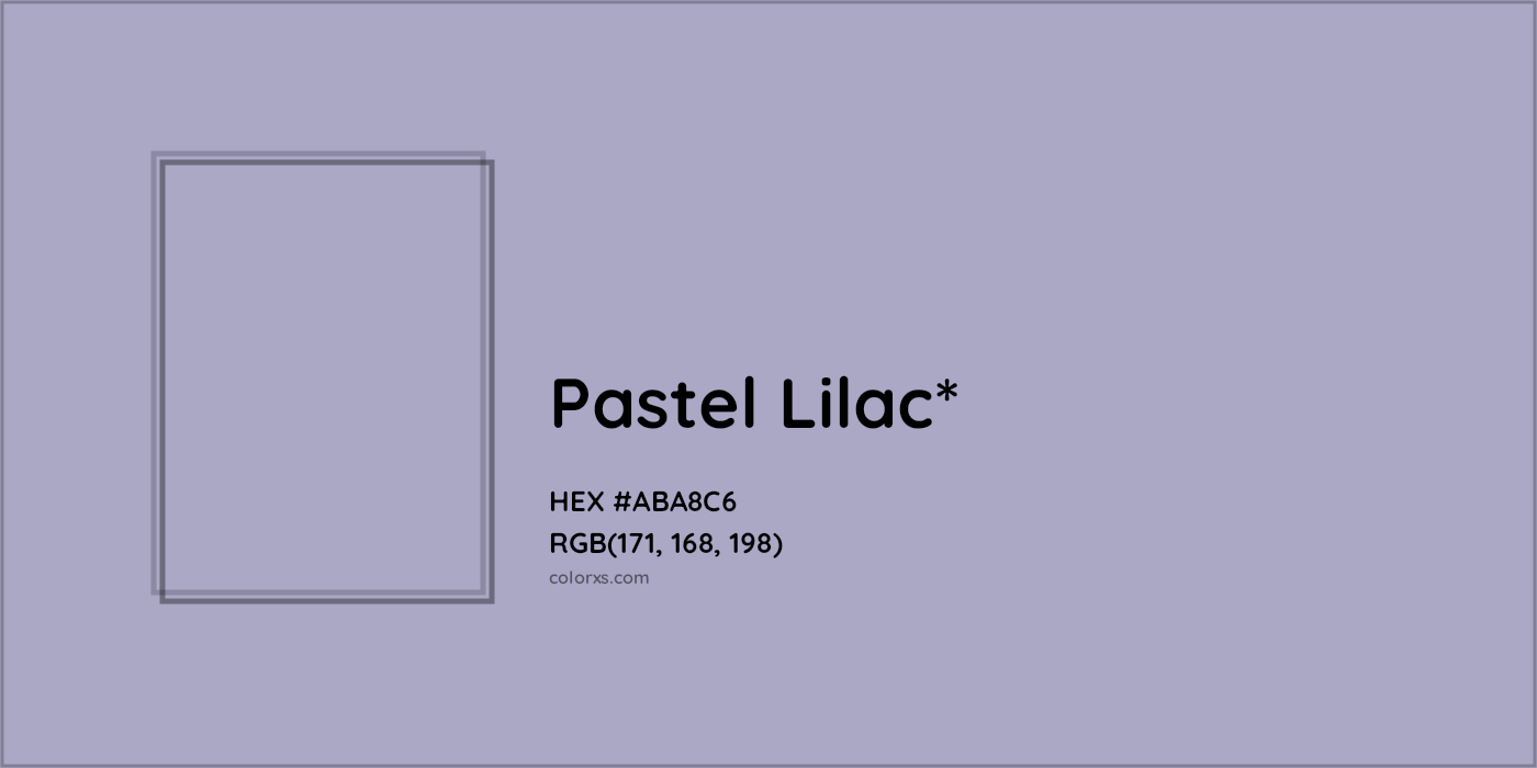 HEX #ABA8C6 Color Name, Color Code, Palettes, Similar Paints, Images