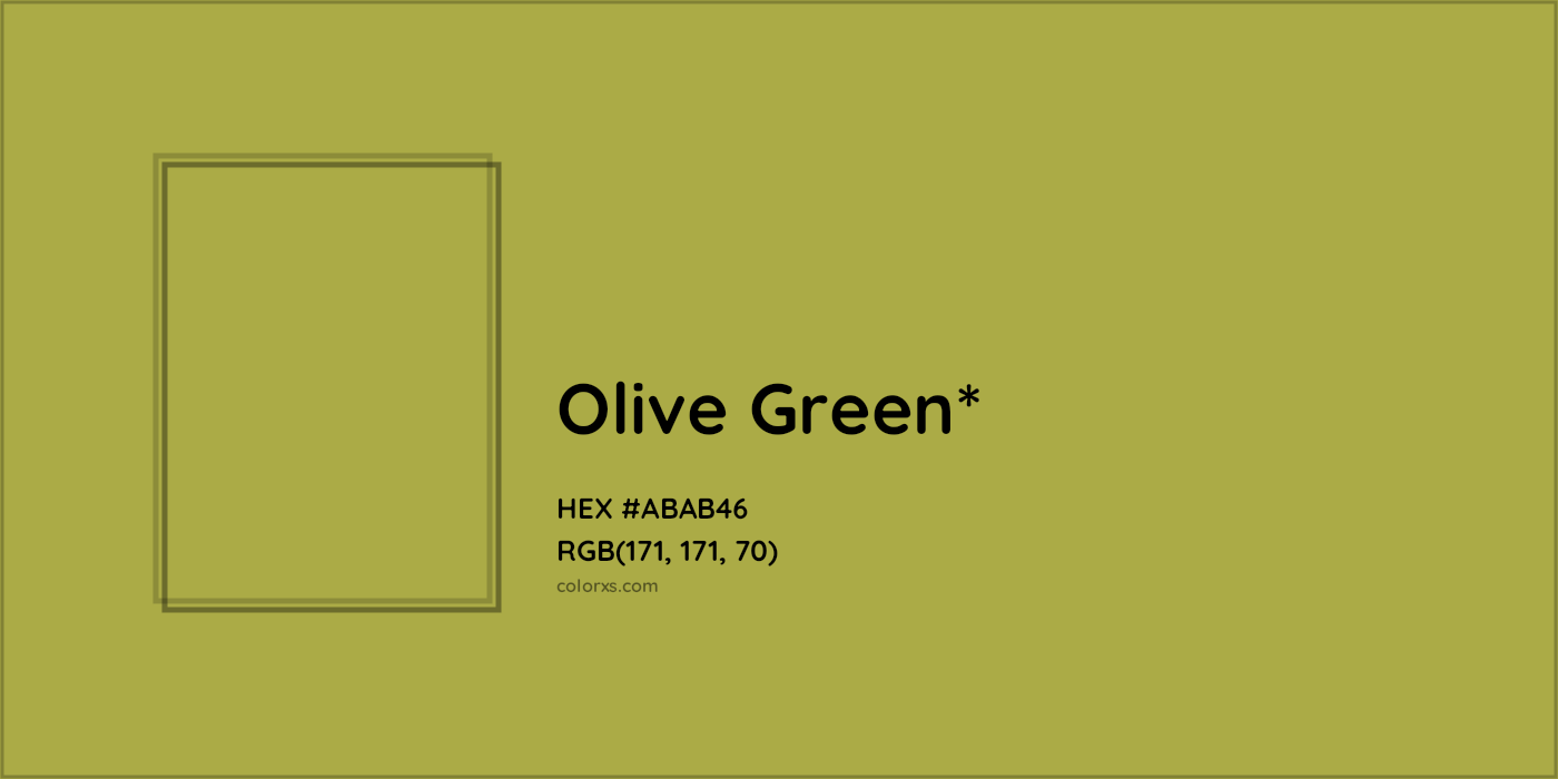 HEX #ABAB46 Color Name, Color Code, Palettes, Similar Paints, Images