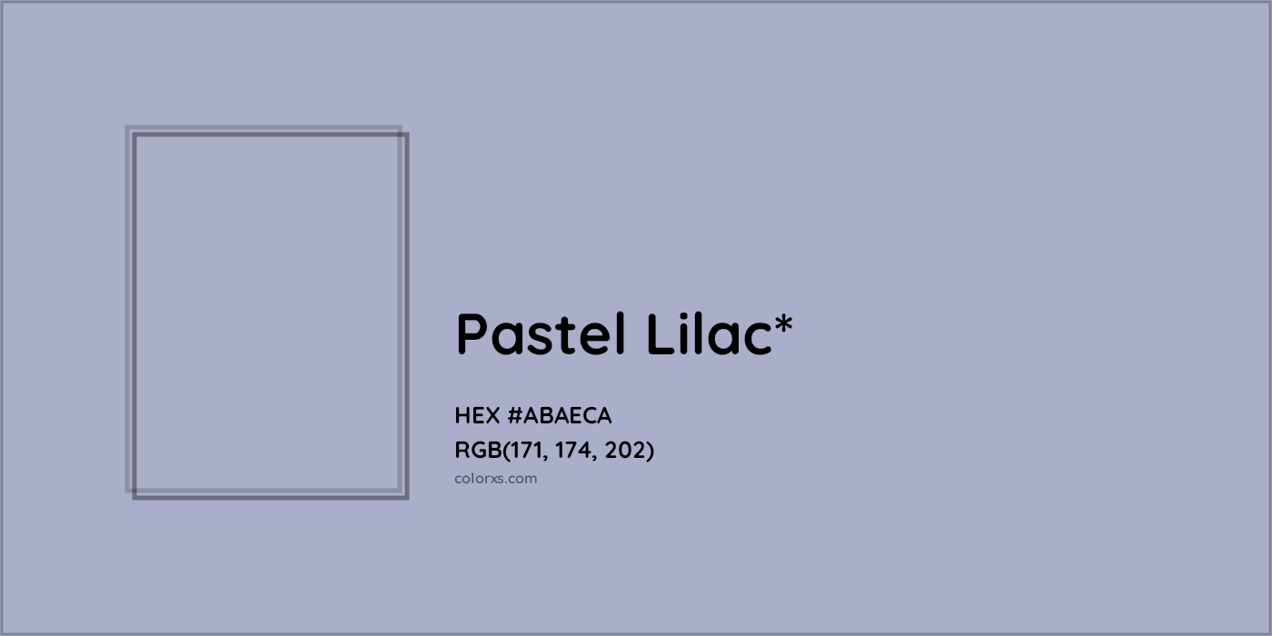 HEX #ABAECA Color Name, Color Code, Palettes, Similar Paints, Images
