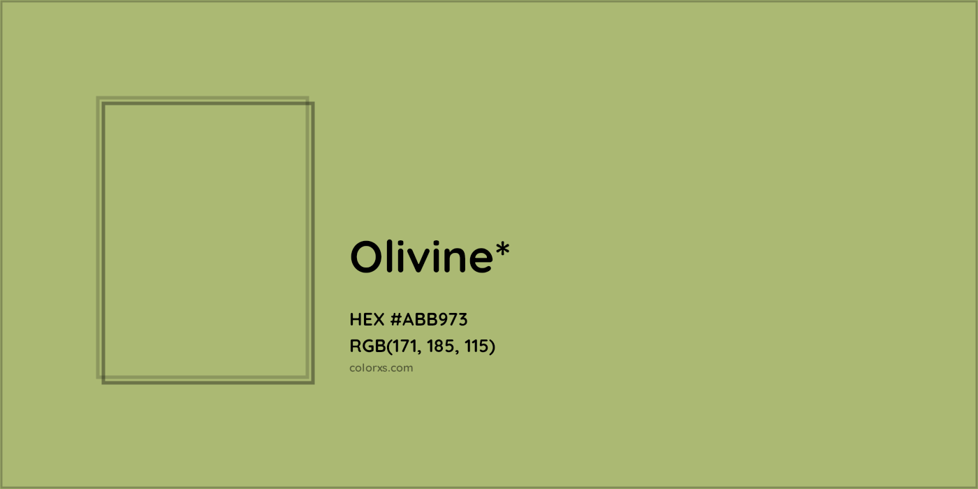 HEX #ABB973 Color Name, Color Code, Palettes, Similar Paints, Images