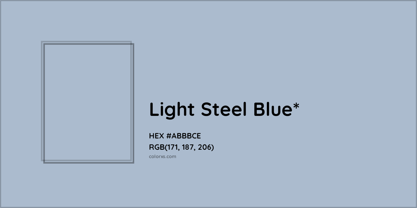 HEX #ABBBCE Color Name, Color Code, Palettes, Similar Paints, Images