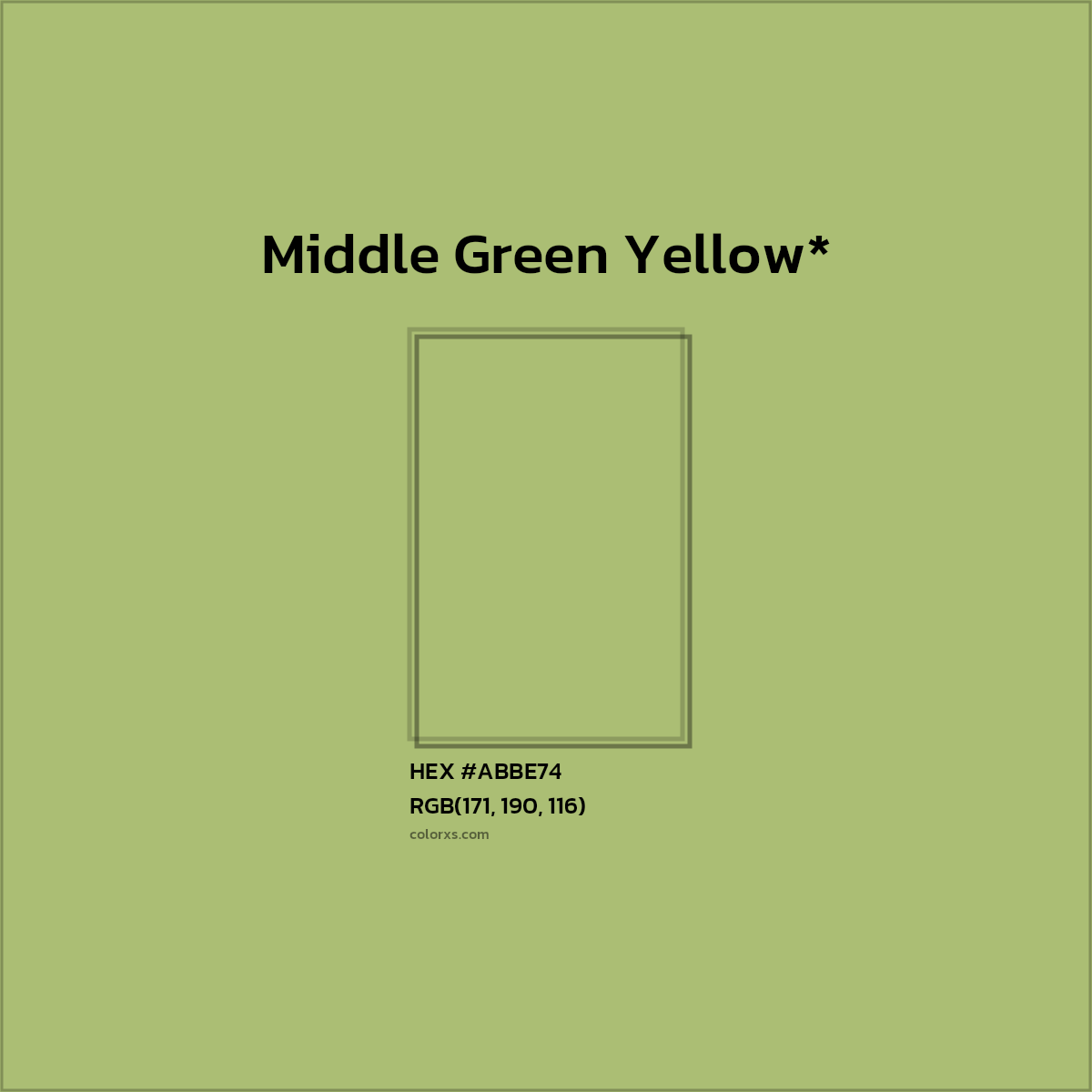 HEX #ABBE74 Color Name, Color Code, Palettes, Similar Paints, Images