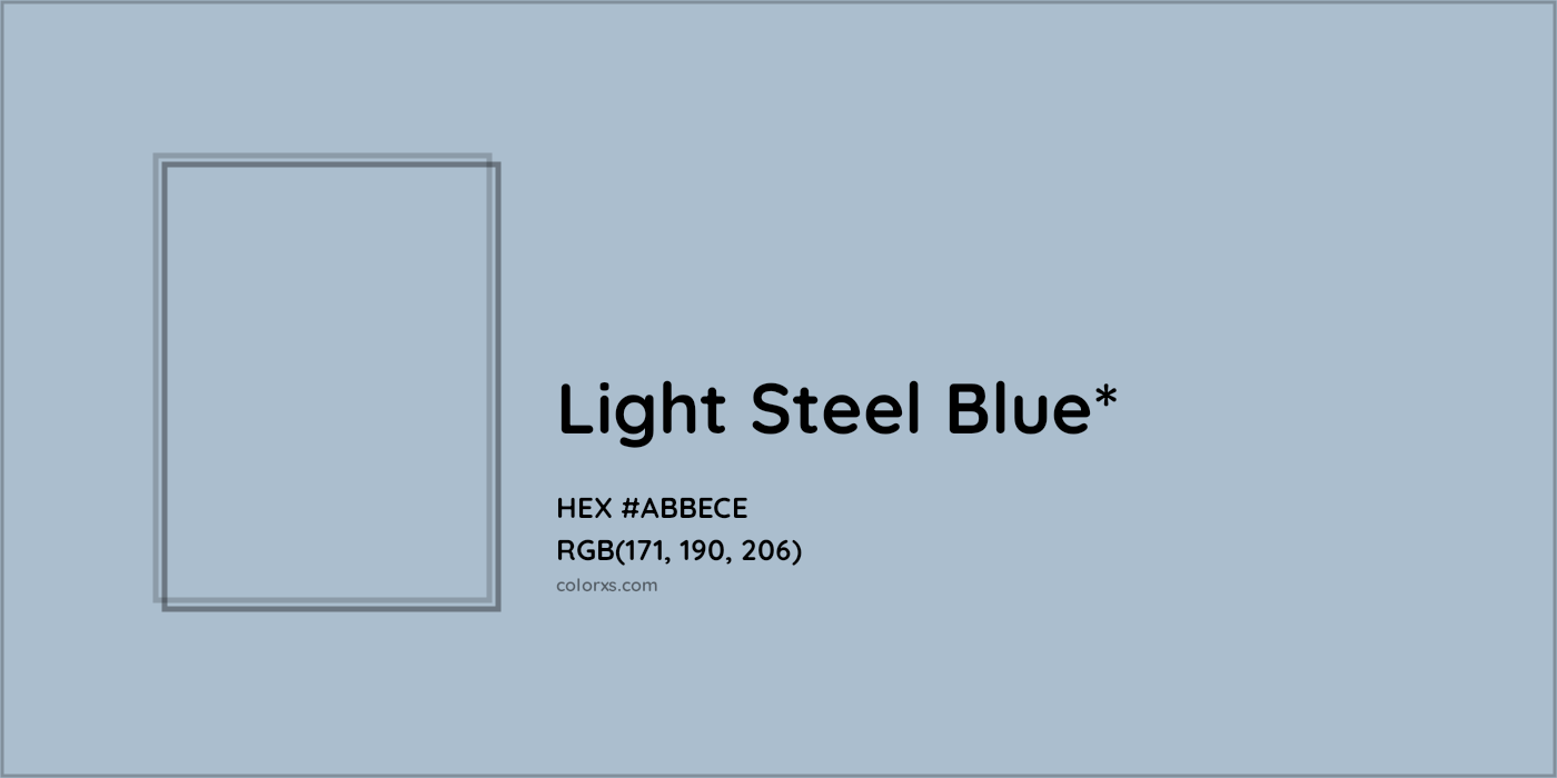 HEX #ABBECE Color Name, Color Code, Palettes, Similar Paints, Images