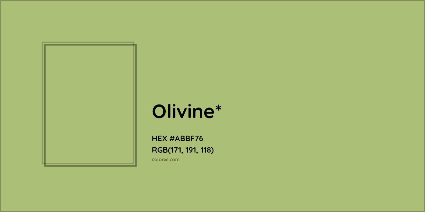 HEX #ABBF76 Color Name, Color Code, Palettes, Similar Paints, Images