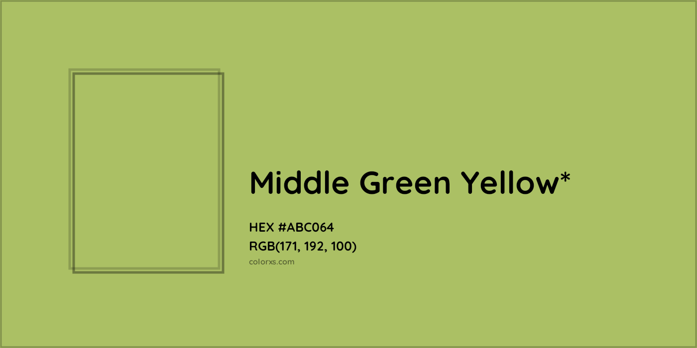 HEX #ABC064 Color Name, Color Code, Palettes, Similar Paints, Images