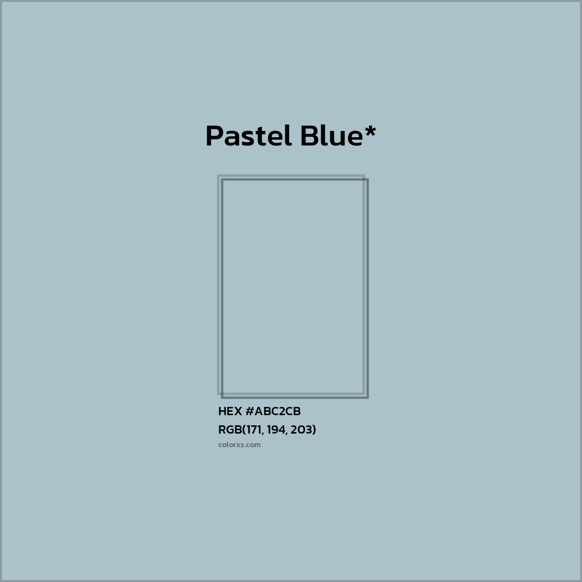 HEX #ABC2CB Color Name, Color Code, Palettes, Similar Paints, Images