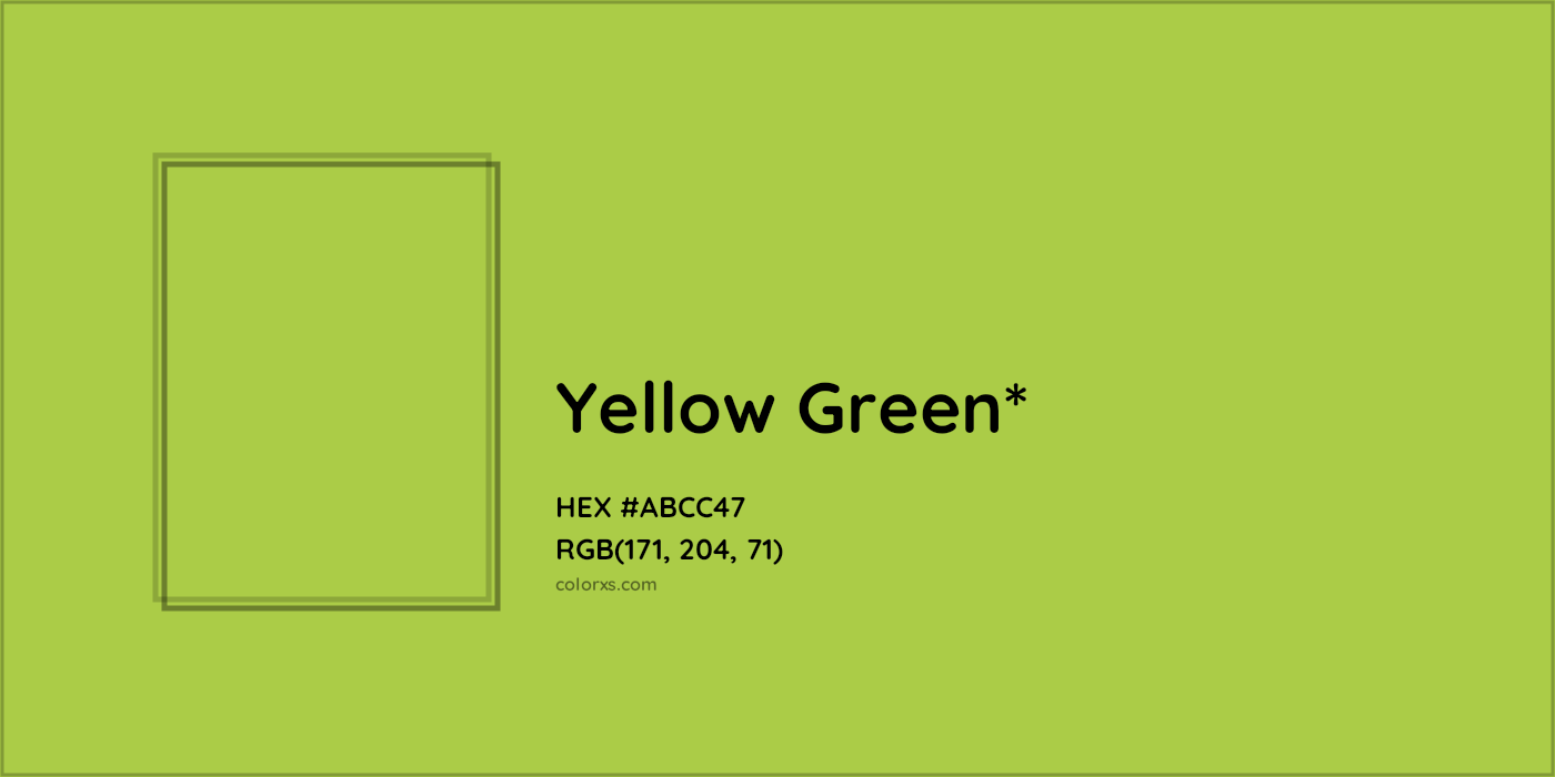 HEX #ABCC47 Color Name, Color Code, Palettes, Similar Paints, Images