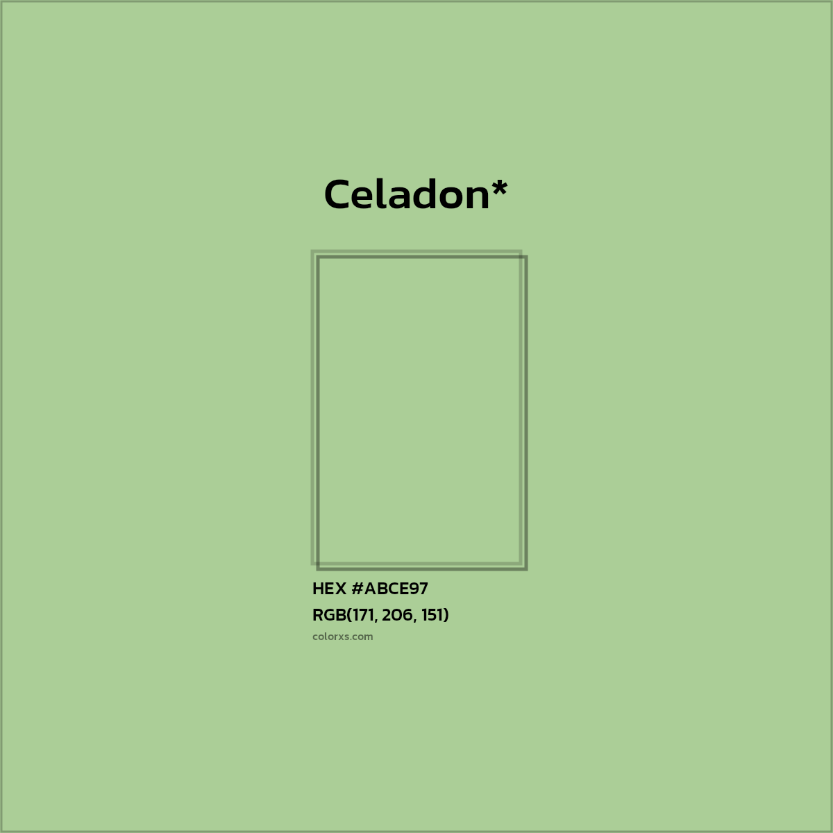 HEX #ABCE97 Color Name, Color Code, Palettes, Similar Paints, Images