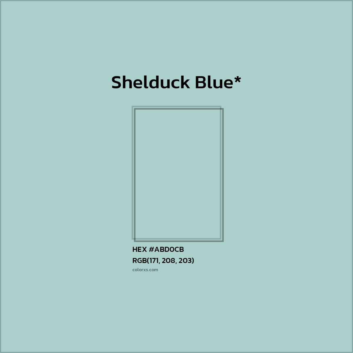 HEX #ABD0CB Color Name, Color Code, Palettes, Similar Paints, Images