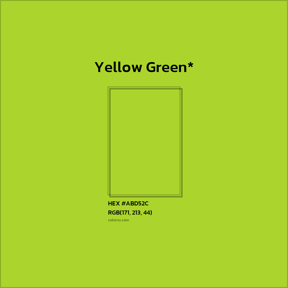 HEX #ABD52C Color Name, Color Code, Palettes, Similar Paints, Images