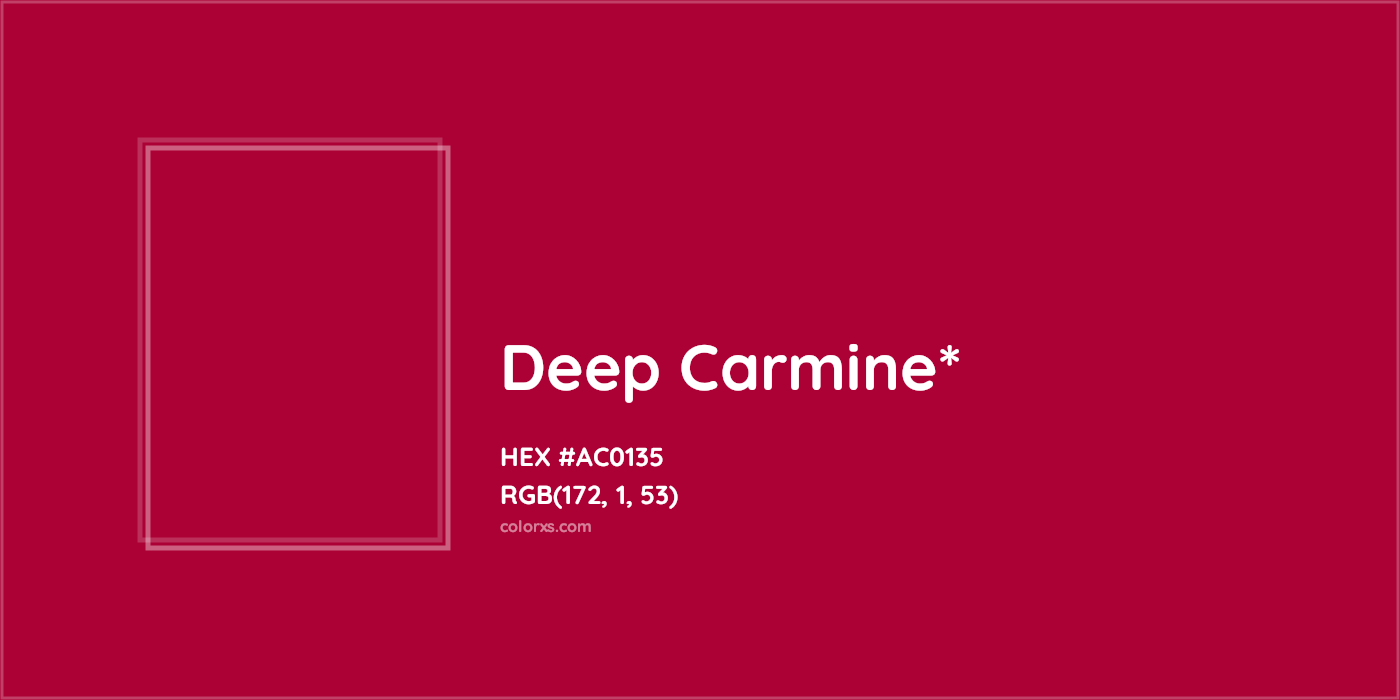 HEX #AC0135 Color Name, Color Code, Palettes, Similar Paints, Images