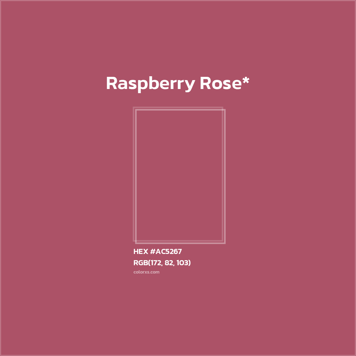 HEX #AC5267 Color Name, Color Code, Palettes, Similar Paints, Images