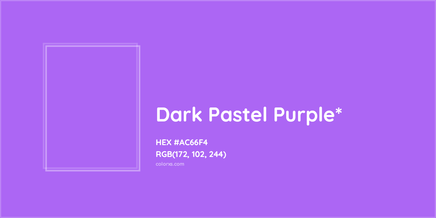 HEX #AC66F4 Color Name, Color Code, Palettes, Similar Paints, Images