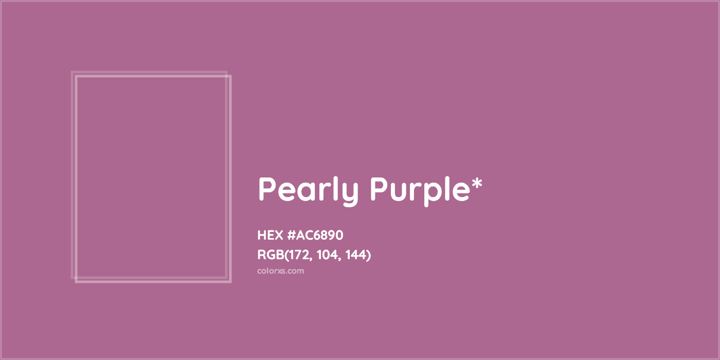 HEX #AC6890 Color Name, Color Code, Palettes, Similar Paints, Images