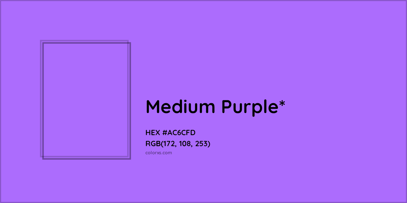 HEX #AC6CFD Color Name, Color Code, Palettes, Similar Paints, Images