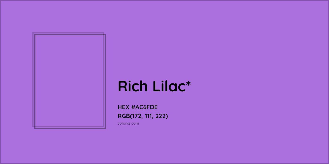 HEX #AC6FDE Color Name, Color Code, Palettes, Similar Paints, Images