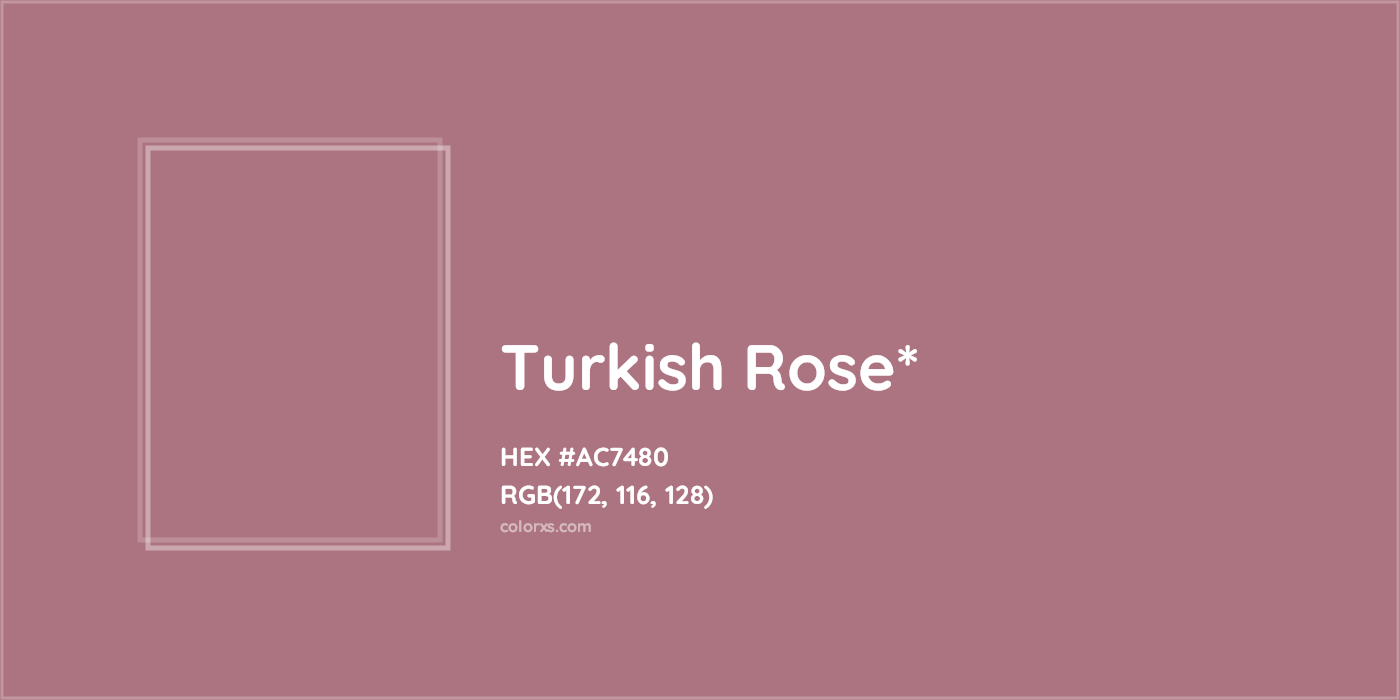 HEX #AC7480 Color Name, Color Code, Palettes, Similar Paints, Images