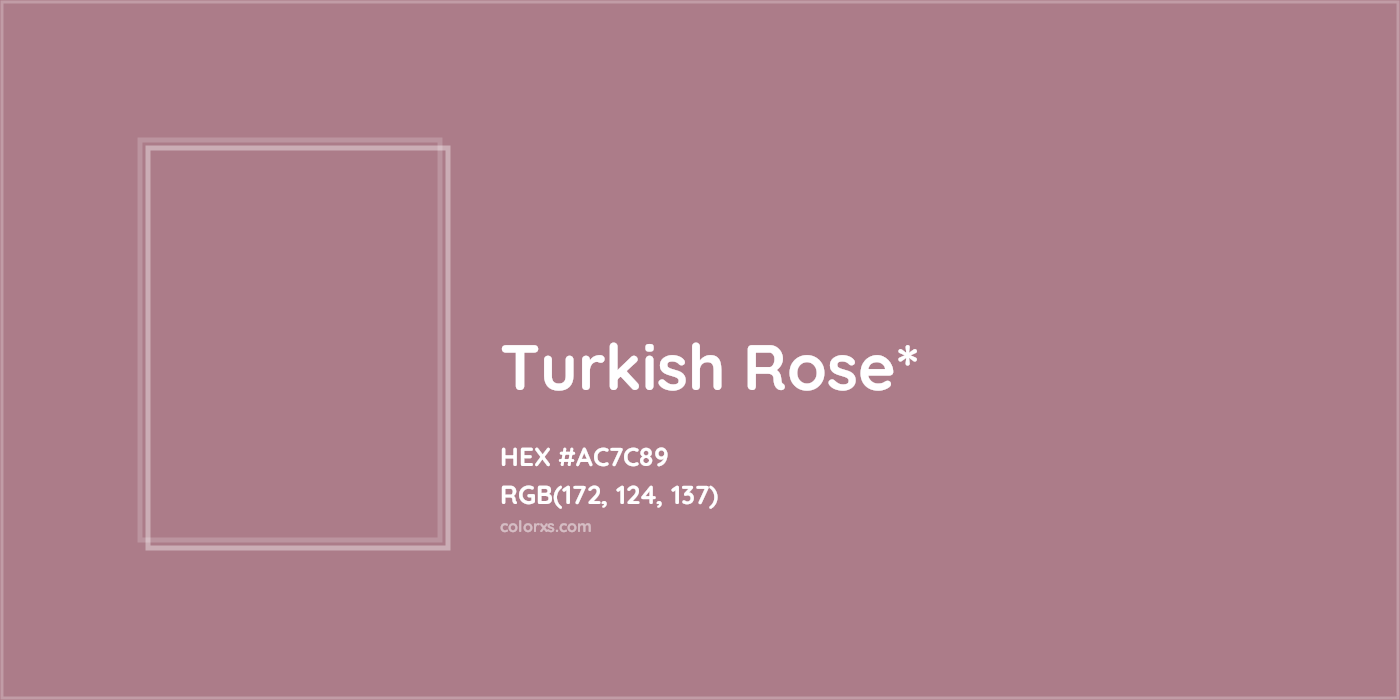 HEX #AC7C89 Color Name, Color Code, Palettes, Similar Paints, Images