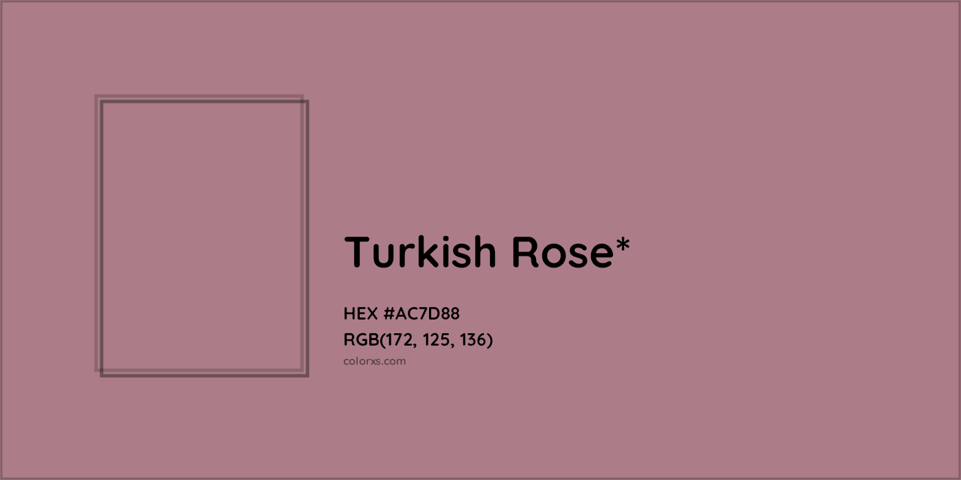 HEX #AC7D88 Color Name, Color Code, Palettes, Similar Paints, Images