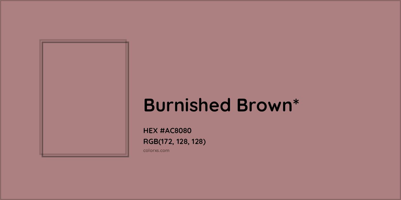 HEX #AC8080 Color Name, Color Code, Palettes, Similar Paints, Images