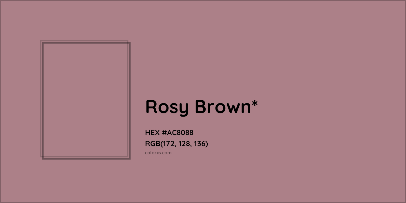 HEX #AC8088 Color Name, Color Code, Palettes, Similar Paints, Images