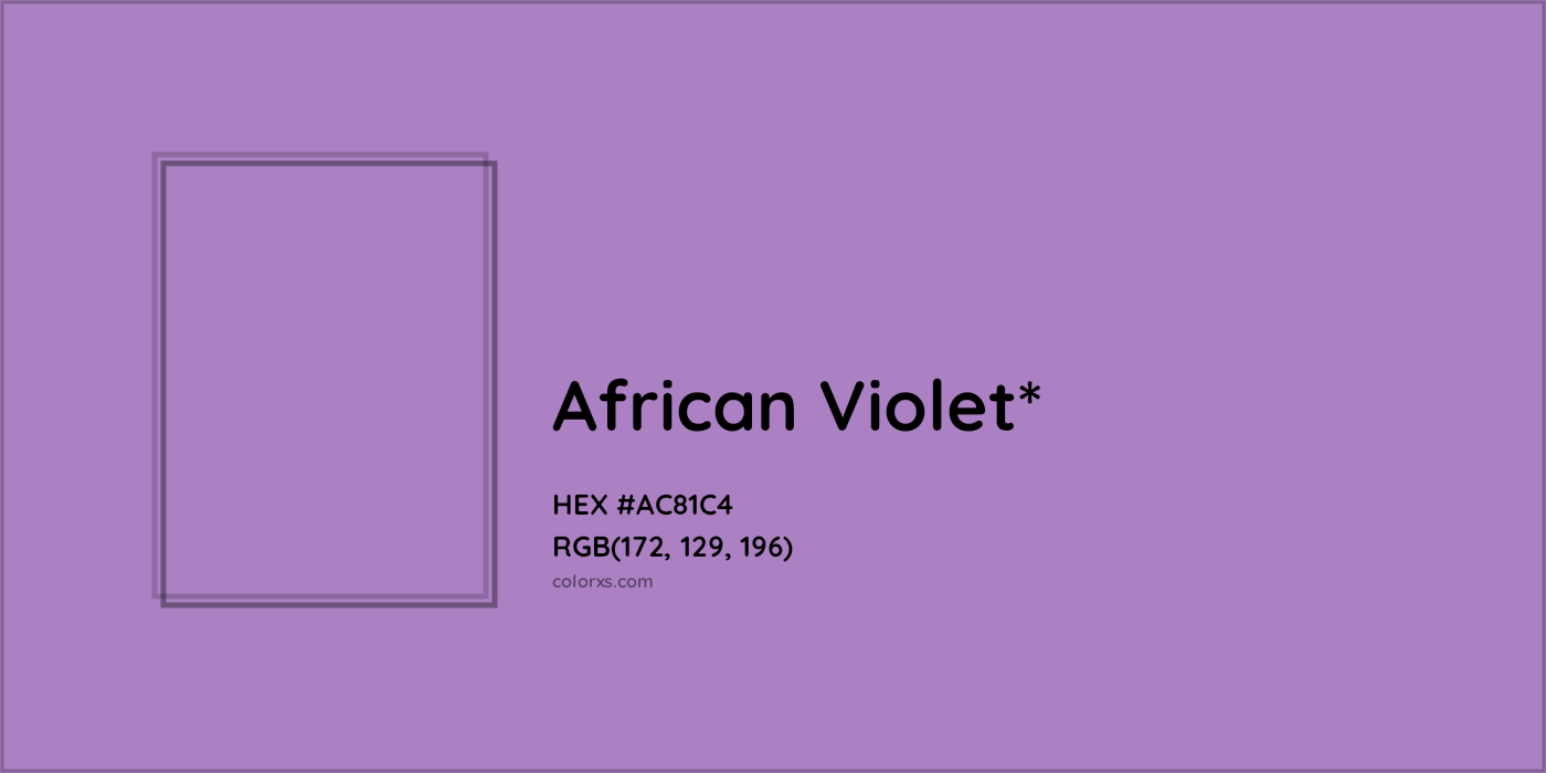 HEX #AC81C4 Color Name, Color Code, Palettes, Similar Paints, Images