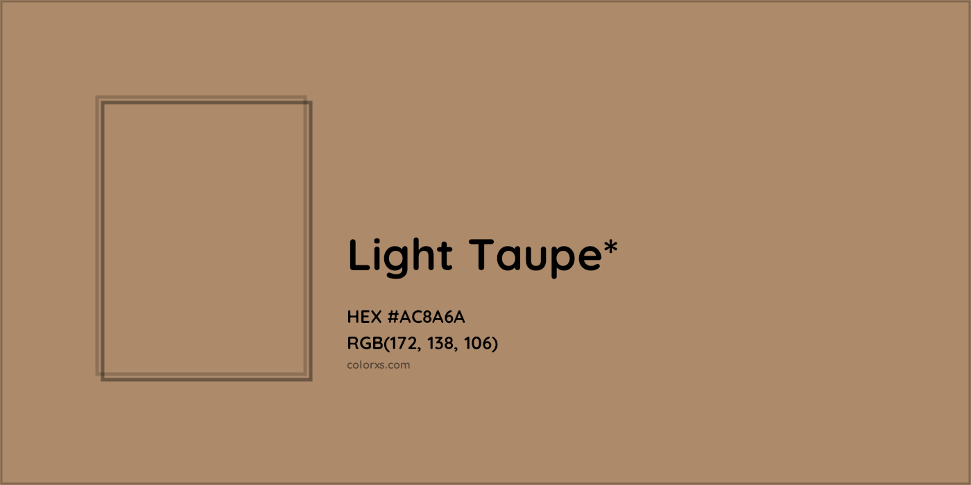 HEX #AC8A6A Color Name, Color Code, Palettes, Similar Paints, Images