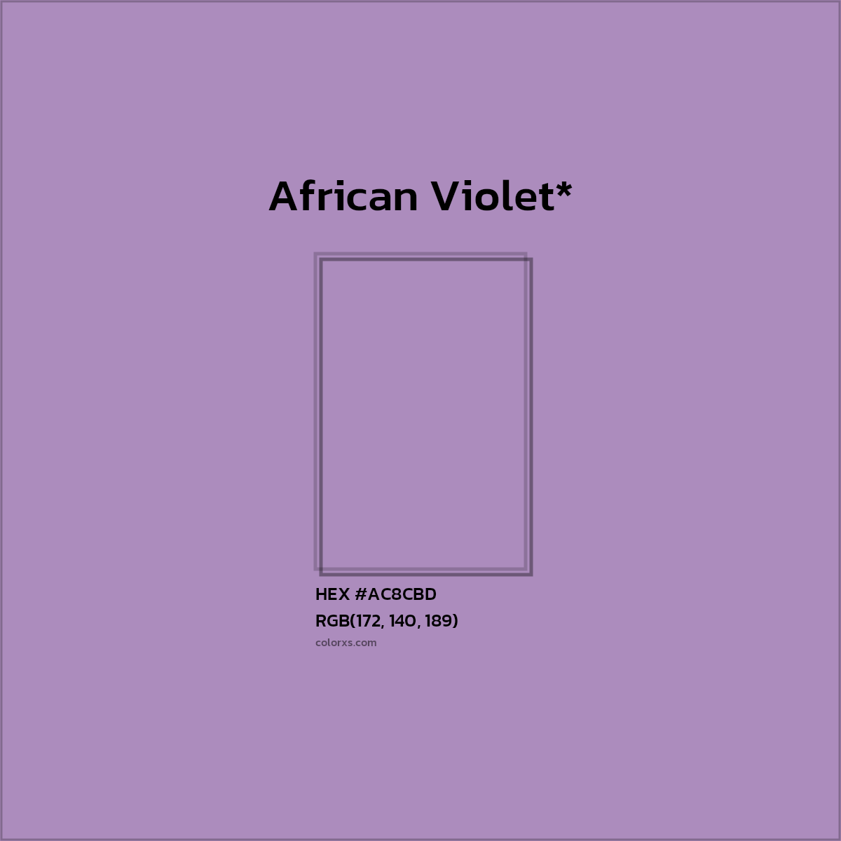 Pantone African Violet