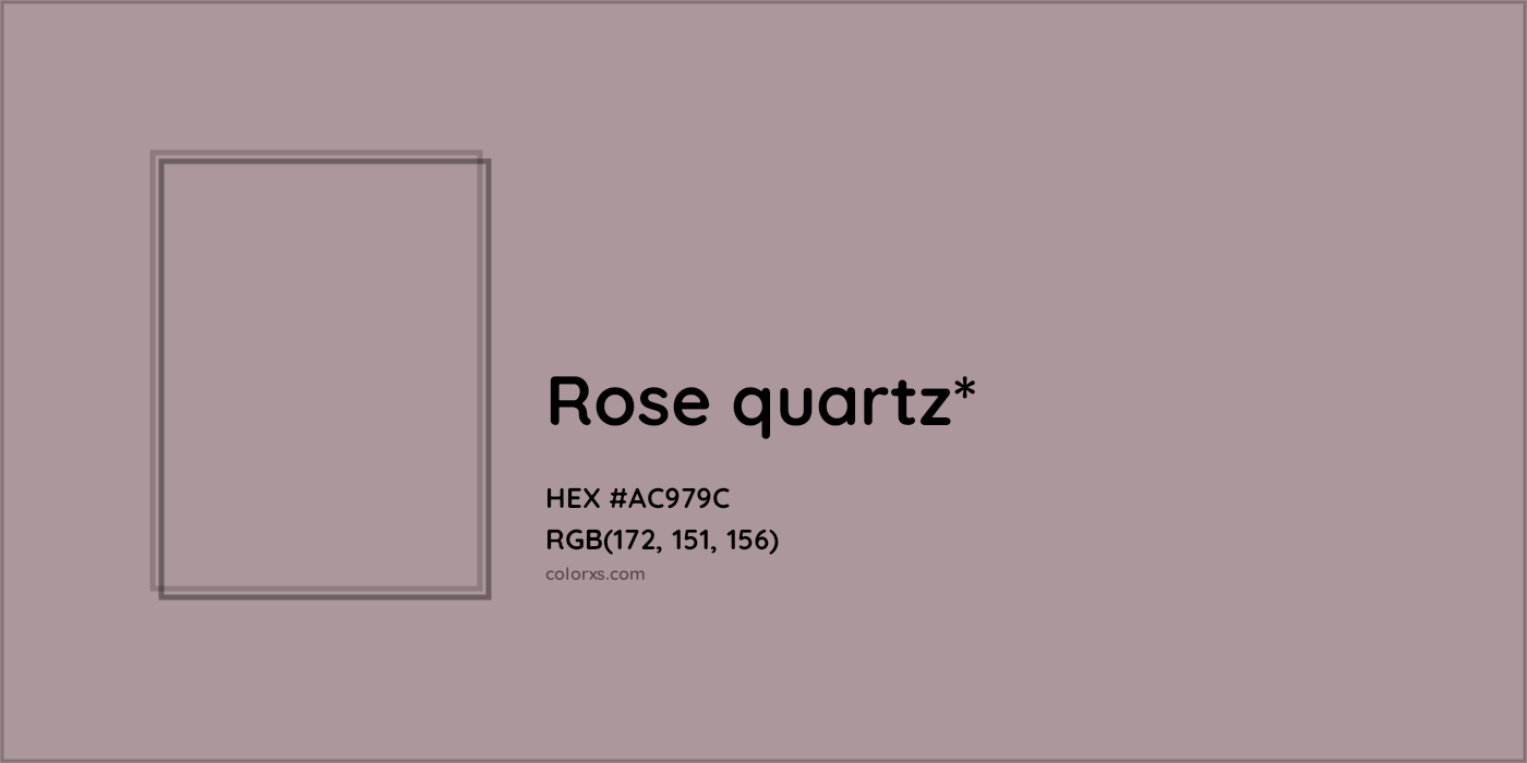 HEX #AC979C Color Name, Color Code, Palettes, Similar Paints, Images
