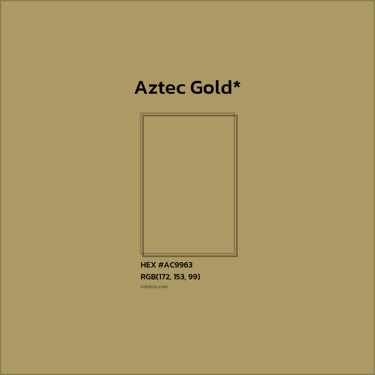 HEX #AC9963 Color Name, Color Code, Palettes, Similar Paints, Images