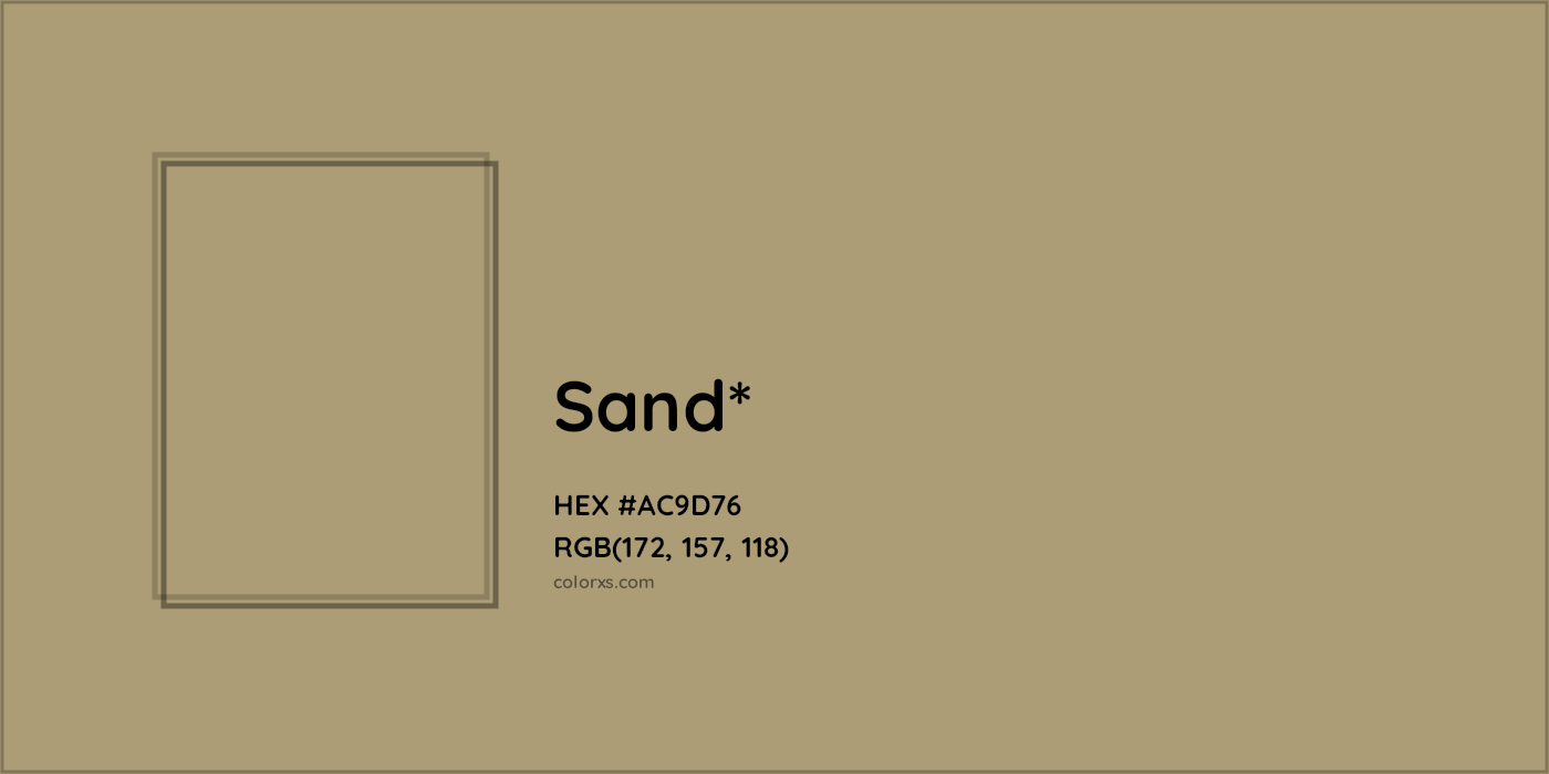 HEX #AC9D76 Color Name, Color Code, Palettes, Similar Paints, Images