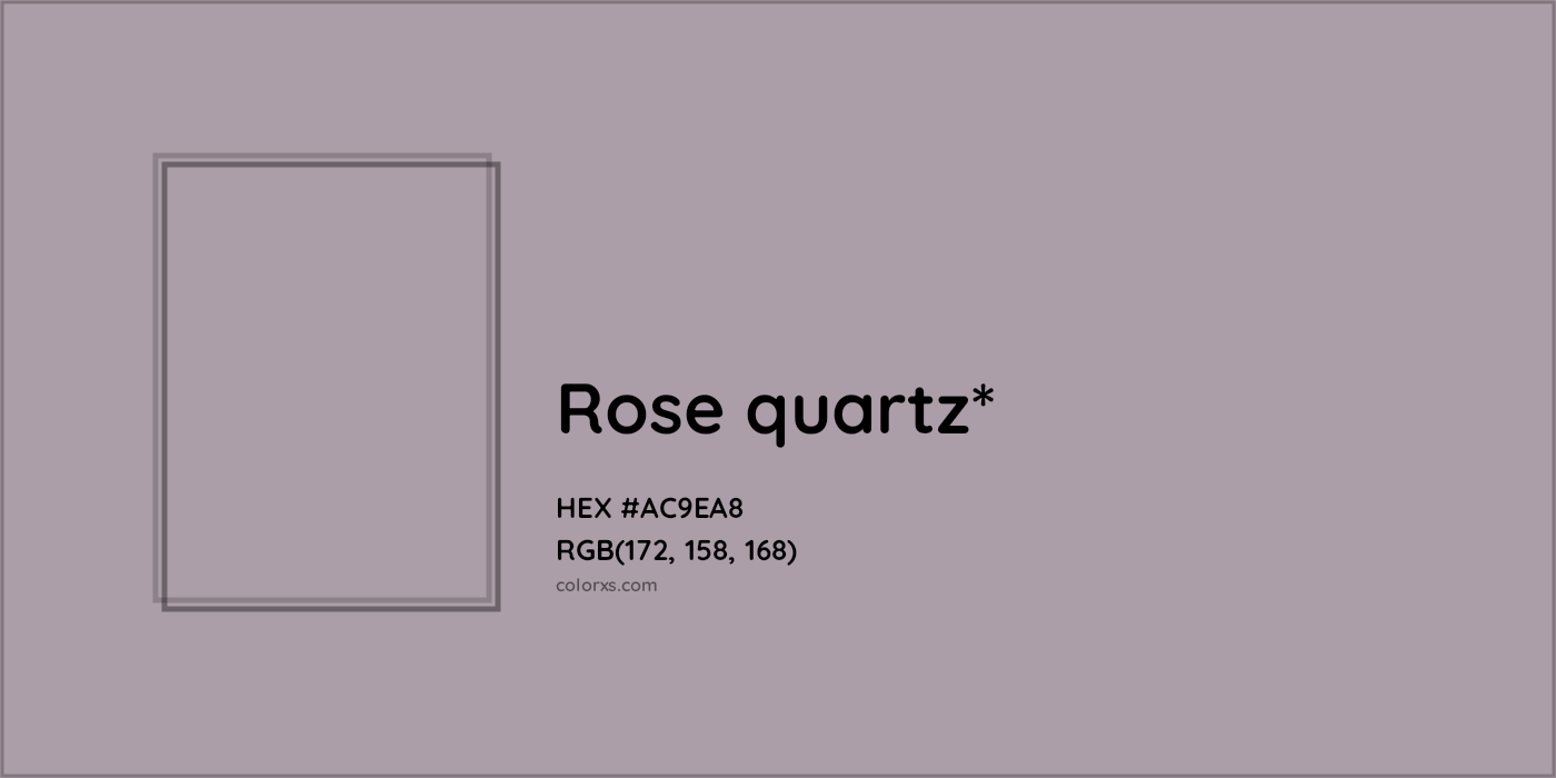 HEX #AC9EA8 Color Name, Color Code, Palettes, Similar Paints, Images