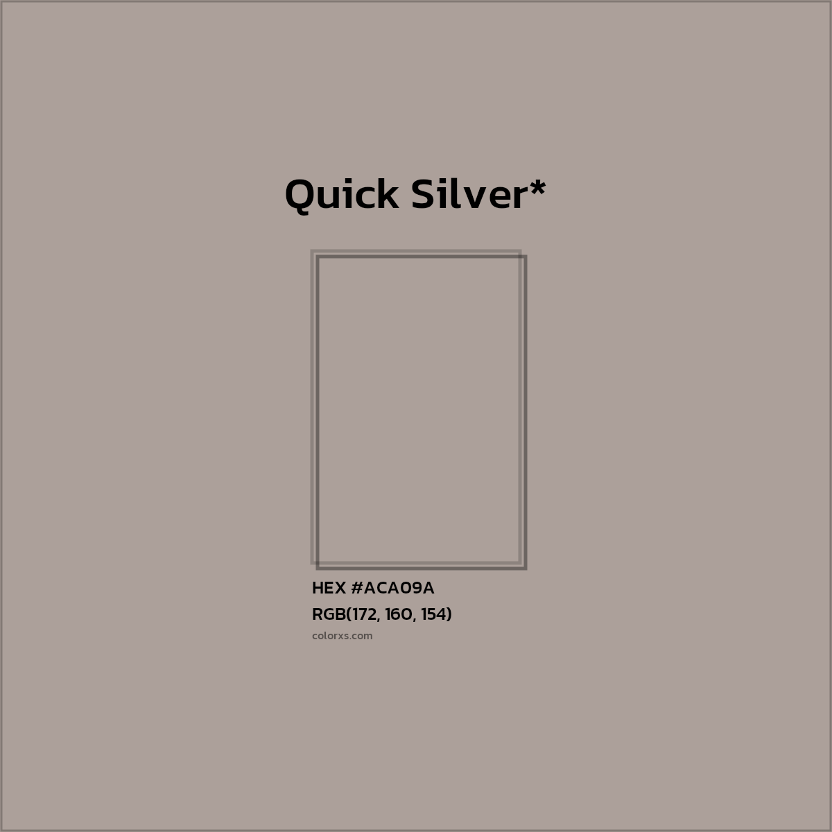 HEX #ACA09A Color Name, Color Code, Palettes, Similar Paints, Images