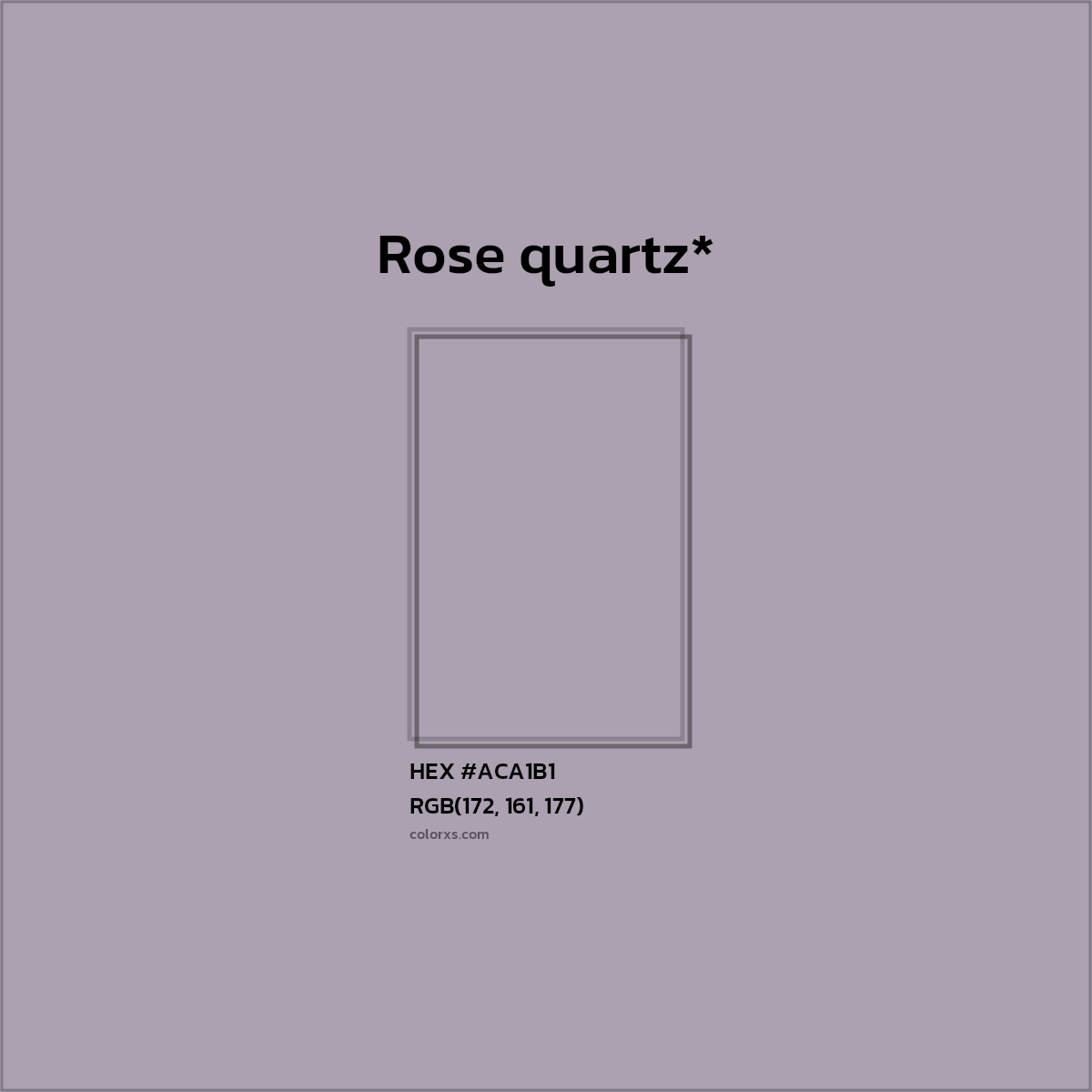 HEX #ACA1B1 Color Name, Color Code, Palettes, Similar Paints, Images