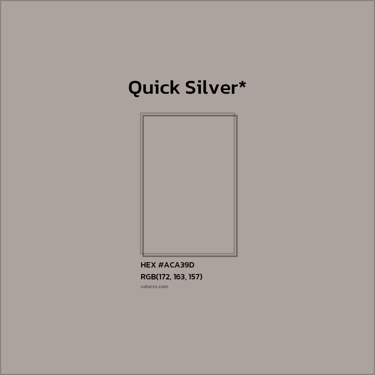 HEX #ACA39D Color Name, Color Code, Palettes, Similar Paints, Images