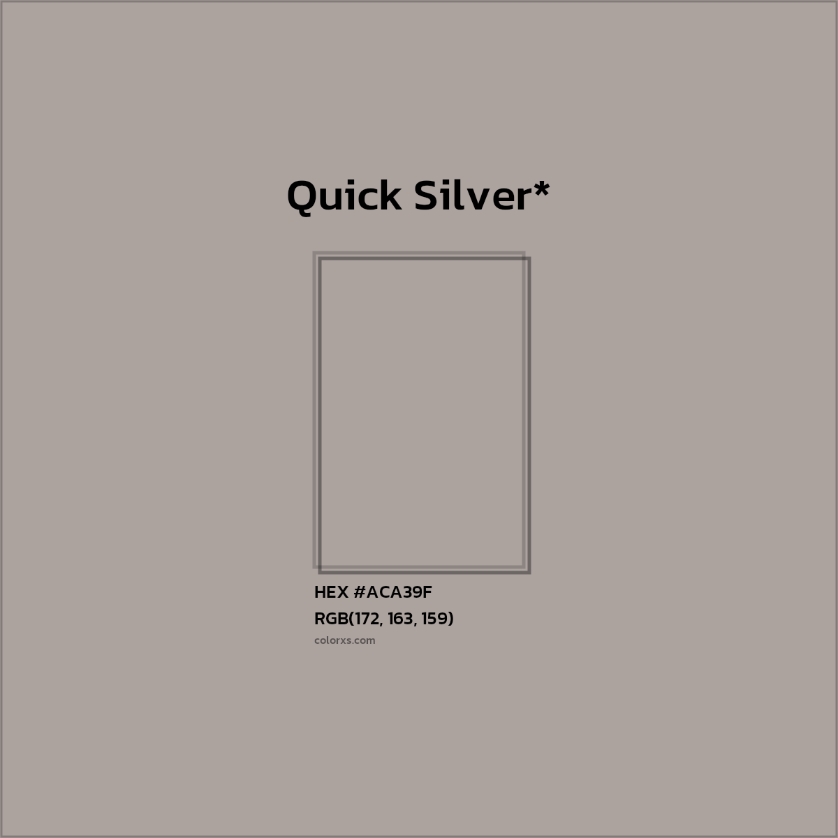 HEX #ACA39F Color Name, Color Code, Palettes, Similar Paints, Images