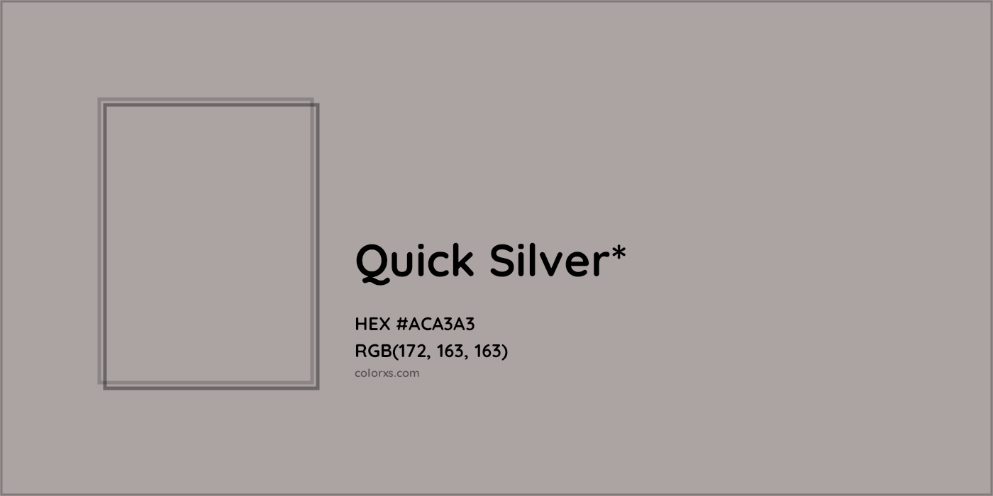 HEX #ACA3A3 Color Name, Color Code, Palettes, Similar Paints, Images